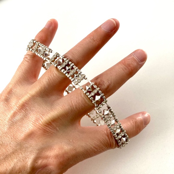 Stella & Dot Arrison Stretch Bracelet - Silver - Picture 4 of 7